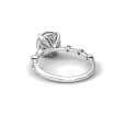 3 CARAT Round Lab Grown Diamond Engagement Ring/ Claw Prong Proposal Solitaire LAB GROWN Diamond Bubble Ring/ Appraisal Certificate
